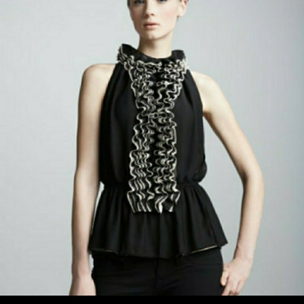 Classy ruffle shirt